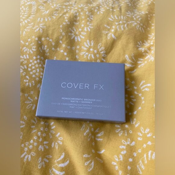 Brand new Cover FX Monochromatic Bronzer Duo in shade Suntan Bronze - Picture 4 of 4